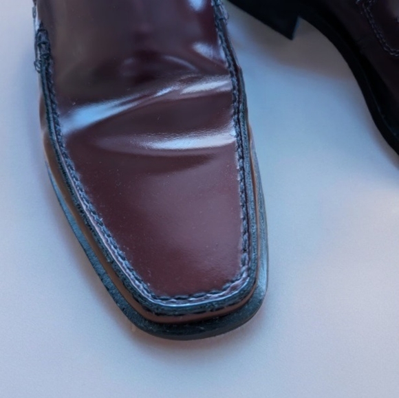Men's KENNETH COLE Cordovan Loafers Size 7 1/2 - Picture 3 of 8